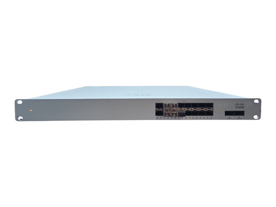 Cisco Meraki MS425-16-HW 16x 10GB SFP+ 2x 40GB QSFP+ Switch, Unclaimed