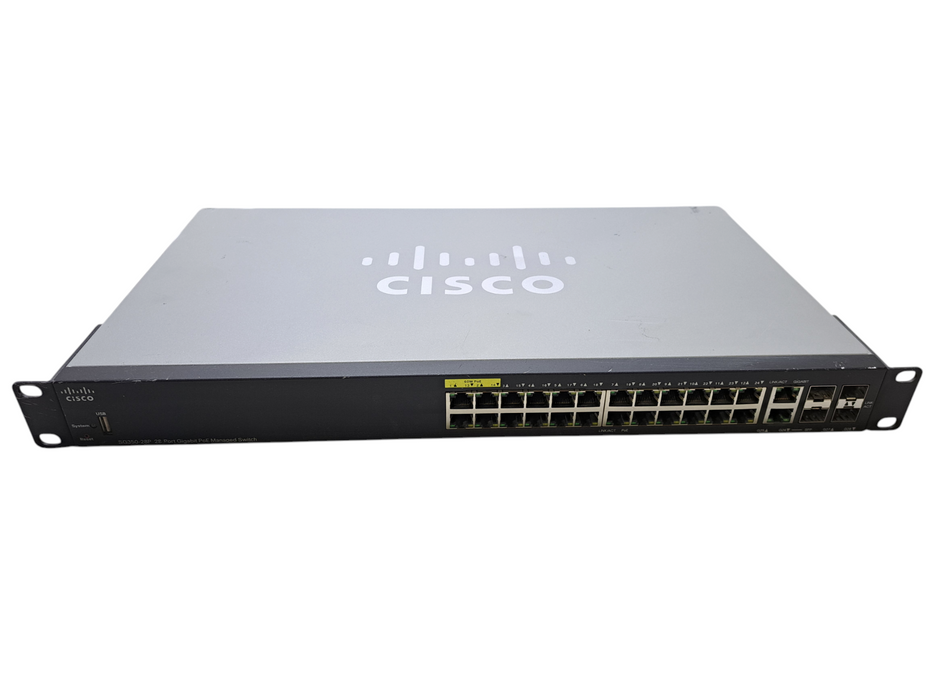 Cisco SG50-28P-K9 V04 | 28-Port Gigabit PoE Managed Switch
