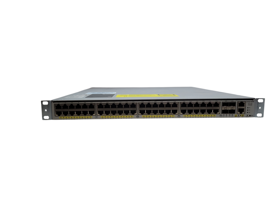 Cisco WS-C4948E V07 | 48 Port Gigabit Switch 4x 10SFP+ w/ 2x PSU %
