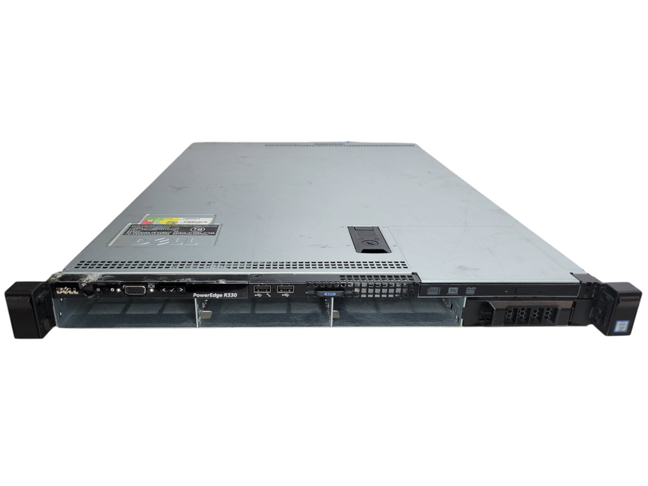 Dell PowerEdge R330 - Xeon E3-1220 v5 32GB DDR4 ECC PERC H330 2x350W PSU %