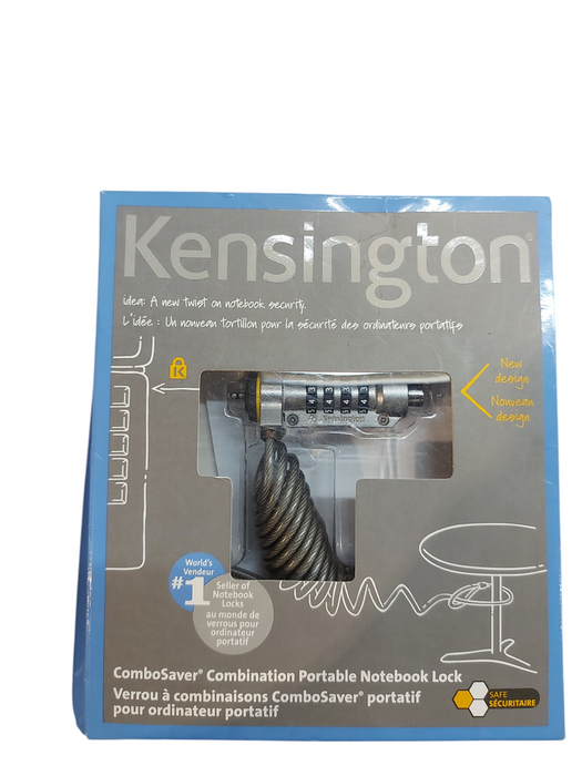 Kensington ComboSaver Combination Portable Laptop Lock K64560CA