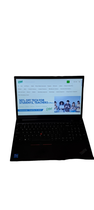 ThinkPad E15 i3-1115G4 CPU|16GB DDR4 RAM|500GB NVMe  Lap200