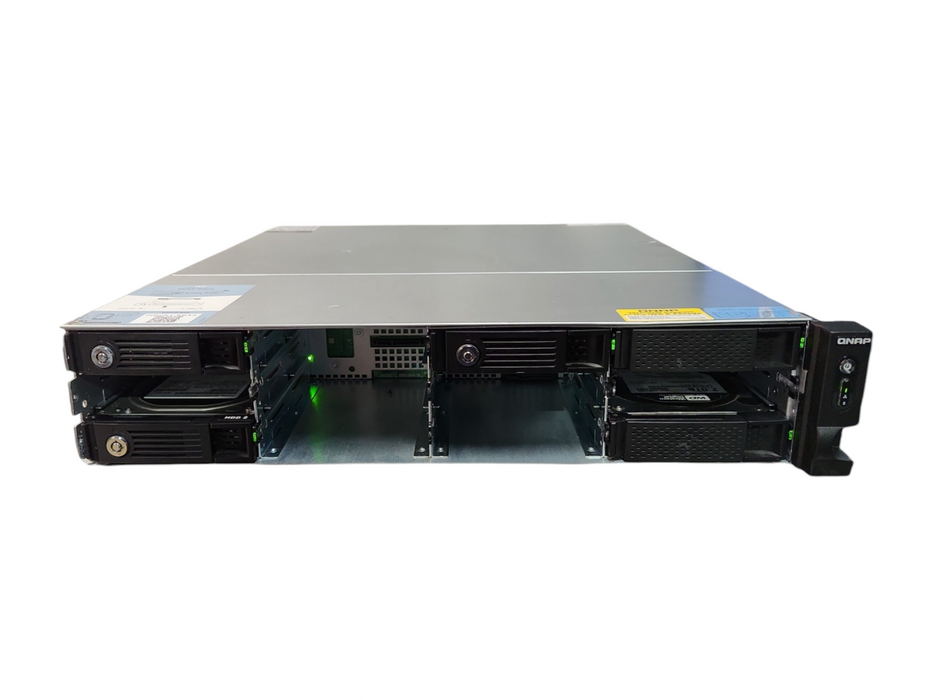 QNAP TS-1253BU 12-Bay 2U Rackmount NAS Server, (4x 2TB, 1x 3TB) HDDs, READ