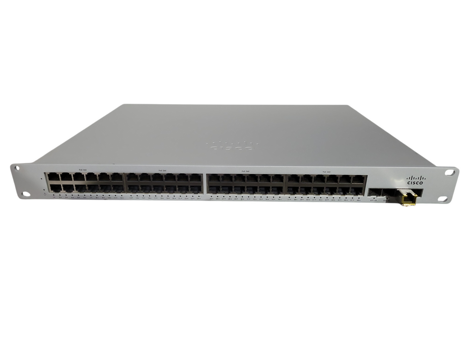 Cisco Meraki MS210-48FP-HW 48-Port Gigabit PoE+ 4xSFP Switch | Unclaimed !