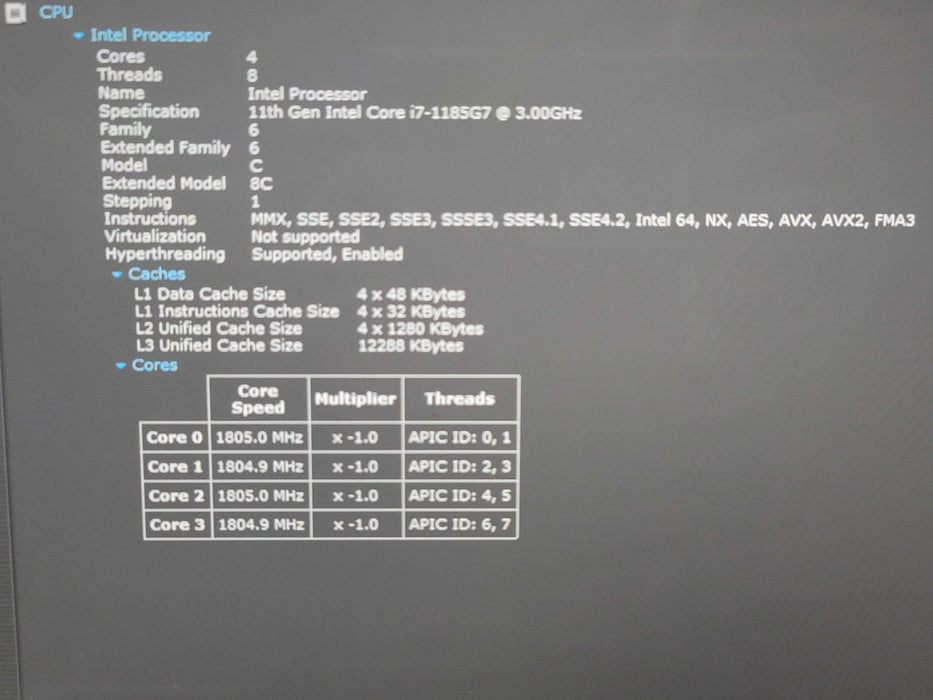 Dell Latitude 7320 i7-1185G7 16GB RAM 256GB SSD TOUCH SCREEN! READ β Lap200