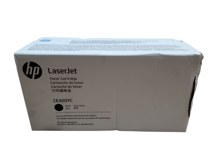 HP LaserJet CE400YC Black Toner Cartridge - New