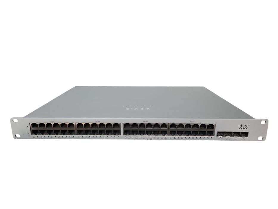 Cisco Meraki MS210-48FP-HW 48-Port Gigabit PoE+ 4xSFP Switch | Unclaimed !