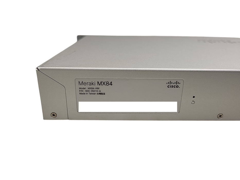 Cisco Meraki MX84-HW Managed Switch 2x WAN 8x 1GB & 2x 1GB SFP unclaimed $