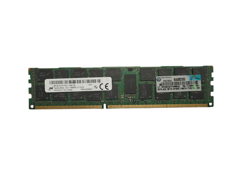 Various brands 16GB 2RX4 PC3-14900R Server Memory  Q$