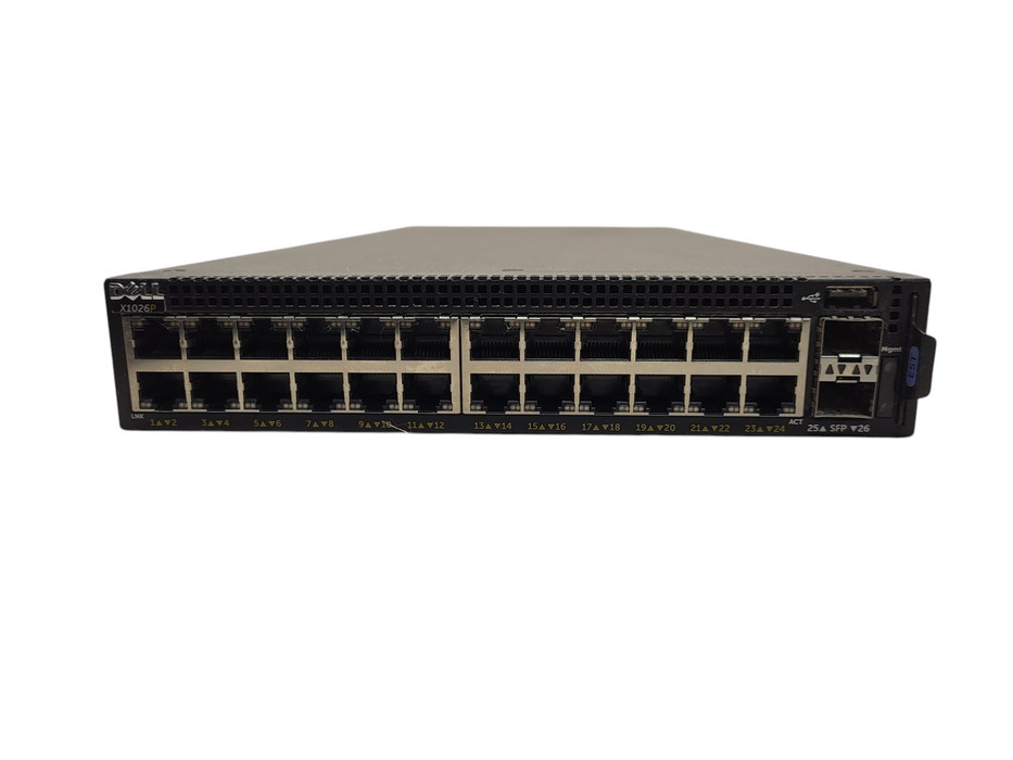 Dell X1026P E11W | 24 Port Gigabit PoE 2x SFP Smart Managed Switch $
