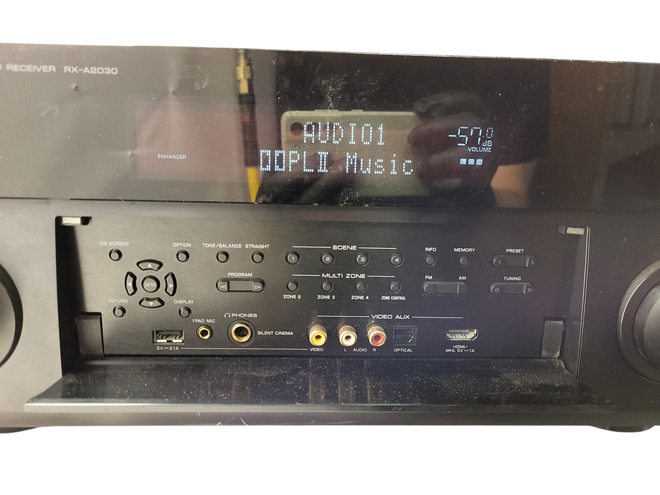 Yamaha RX-A2030 Aventage 9.2-Channel Network Home Cinema AV Receiver No rem $
