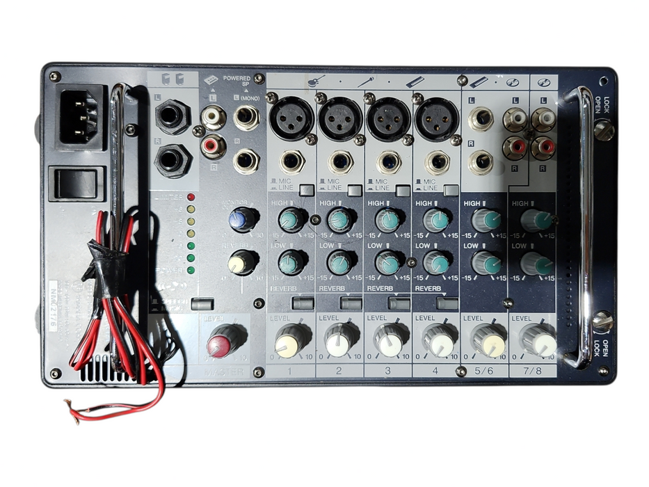 YAMAHA STAGEPAS 300 PORTABLE PA SYSTEM MIXER, READ