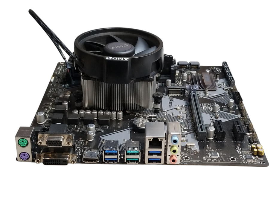 Asus Prime B450M-A Motherboard w/ AMD Ryzen 5 3400G and 8GB DDR4 RAM