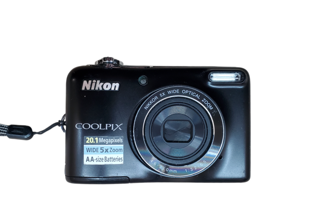 Nikon COOLPIX L32 20.1MP Digital Camera No SD Card Q