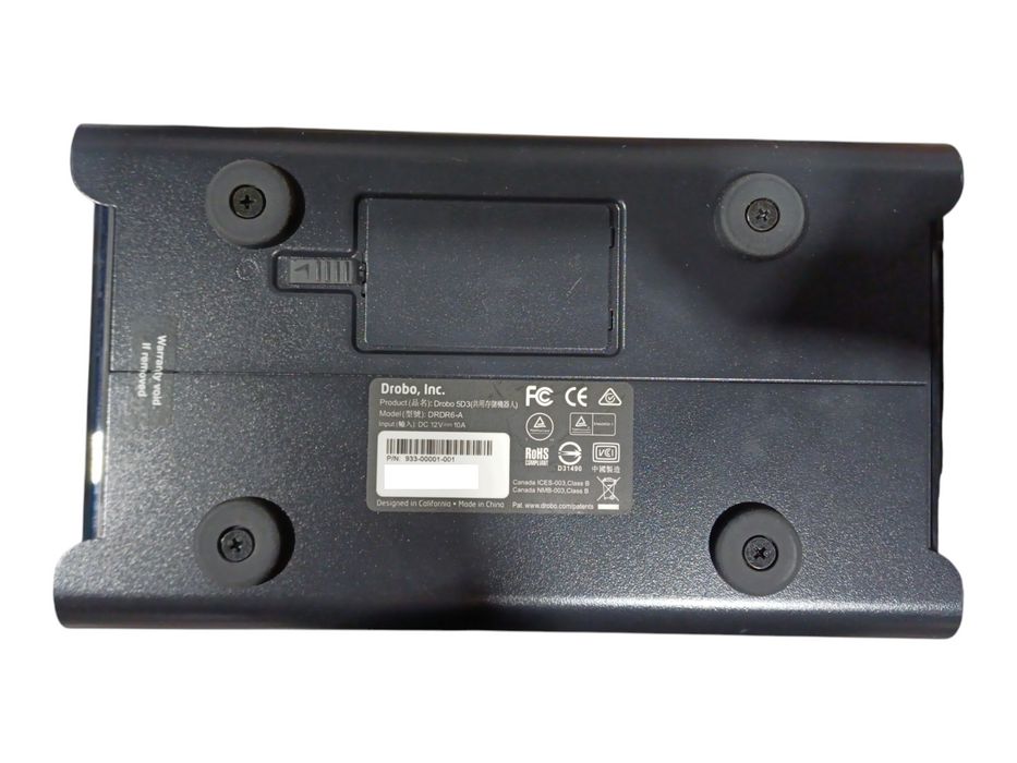 Drobo 5D Professional Storage Hard Drive Array DRDR6-A w/AC Adapter, No HDD