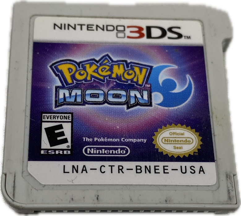 Pokemon Moon Video Game For Nintendo 3DS Untested