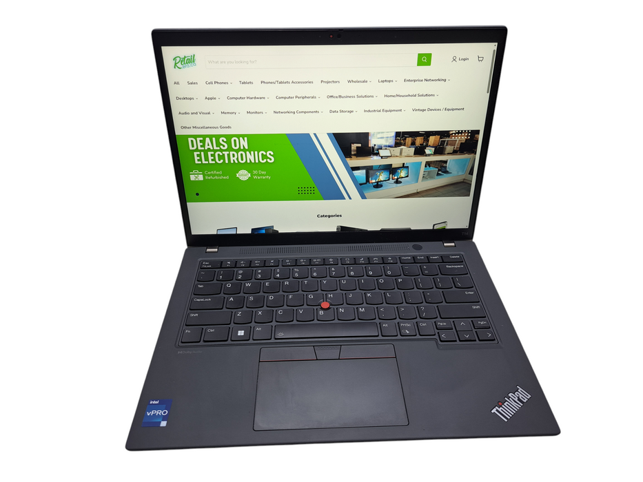 Lenovo ThinkPad T14 Gen 4 | Intel Core i5-1345U, 32GB DDR5, 256GB NVMe ) Lap200