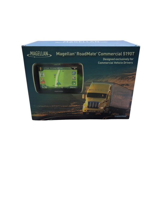 Magellan RoadMate 5190T Commercial GPS – 5" Trucking Navigation