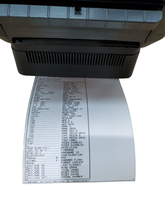 Zebra ZP 500 Plus Thermal Label Printer - ZP500-0103-0020 w/ Power Base