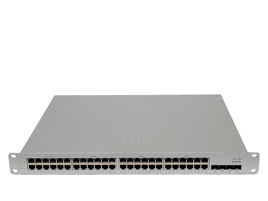 Cisco Meraki MS220-48FP-HW Switch 48x PoE+ GbE + 4x 1GbE SFP Port Unclaimed _