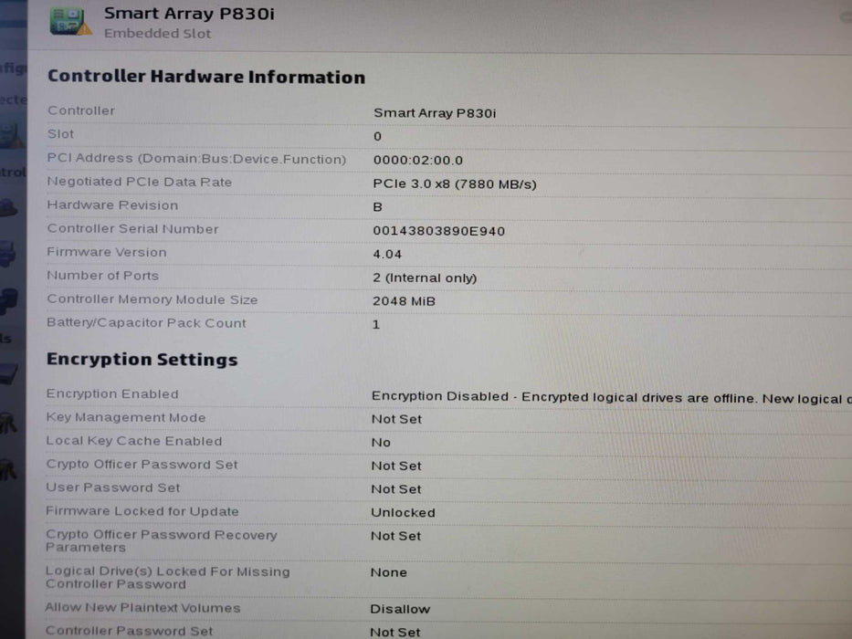 HP DL580 Gen9 4x Xeon E7-8890v3 128GB DDR4 P830i 4x PSU, 5x 2.4TB SAS HDDs _