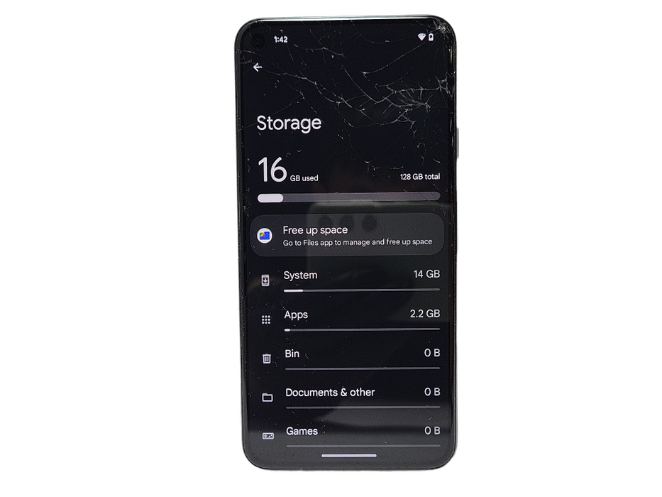 Google Pixel 5 128GB Black READ $ — retail.era