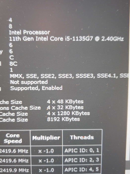 HP ProBook 440 G8 14" Intel Core i5-1135G7 16GB RAM 500GB SSD WIN11 PRO  Lap200
