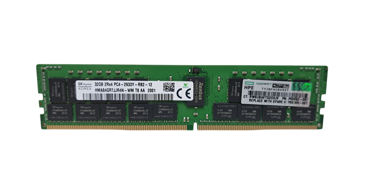 SK Hynix 32GB 2Rx4 PC4-2933Y-RB2 | DDR4 Server Memory
