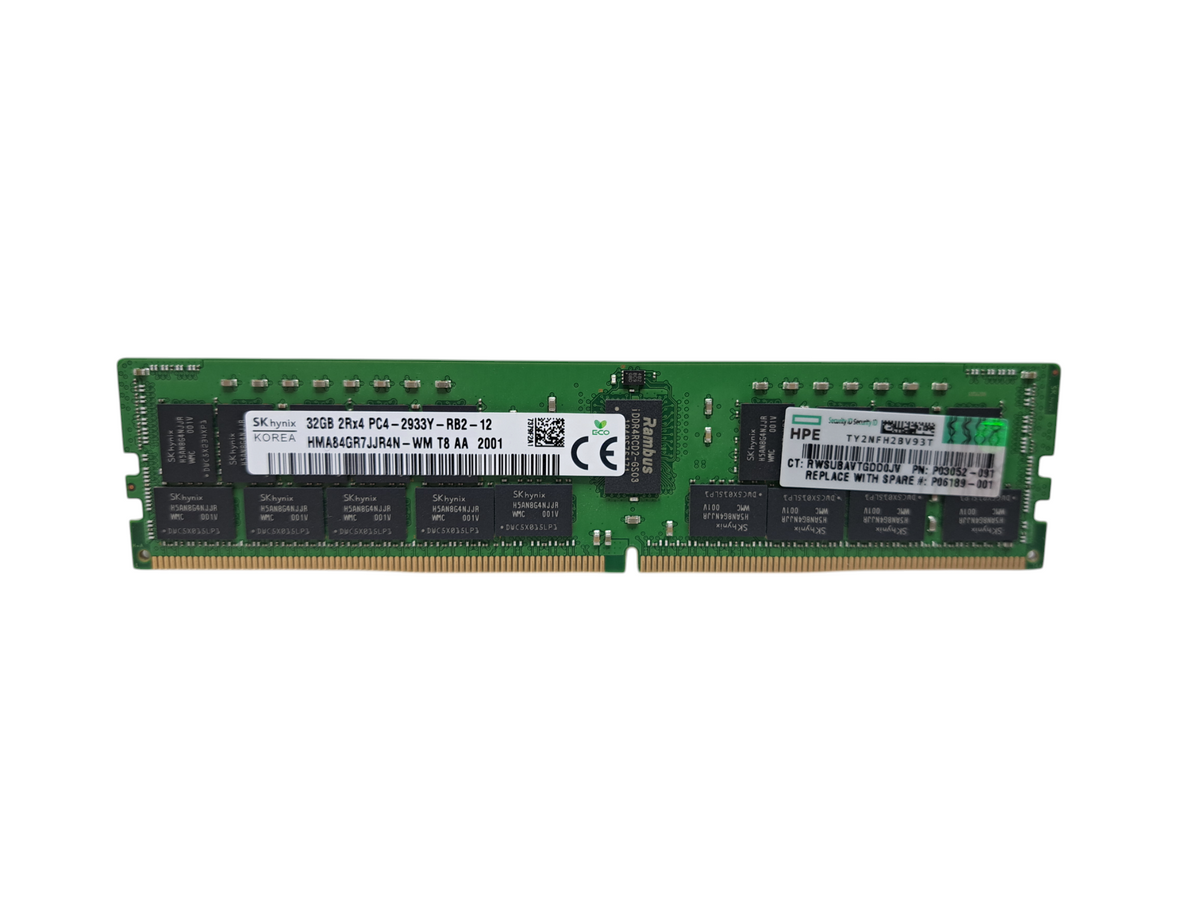 SK Hynix 32GB 2Rx4 PC4-2933Y-RB2 | DDR4 Server Memory