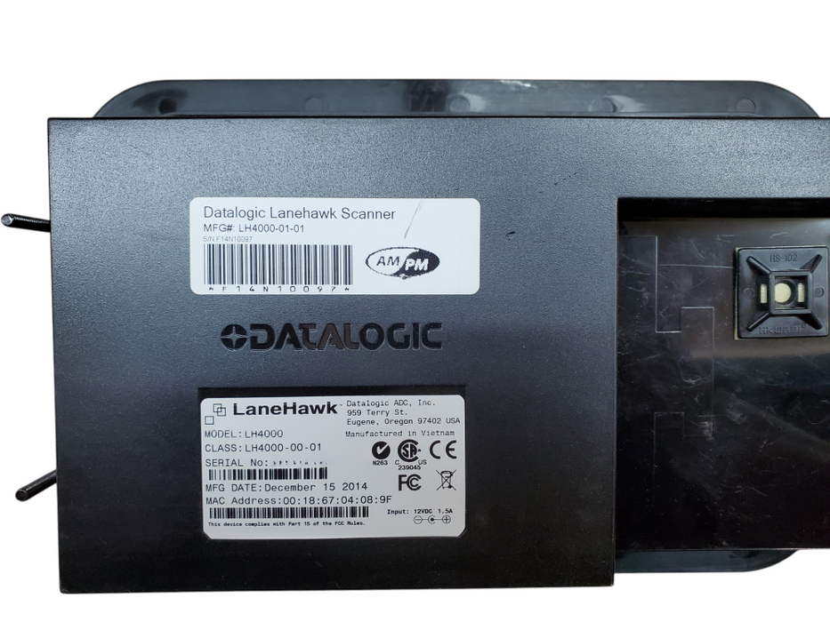 Datalogic Lanehawk Scanner LH4000  - LH4000-00-01 *READ*