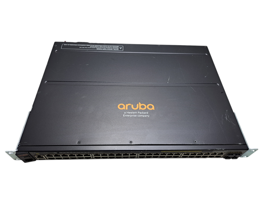 Aruba J9729A 2920-48G-POE+ Switch w/ J9733A Stacking Module, 1x PSU )