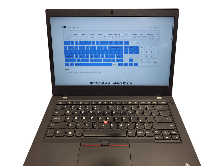Lenovo ThinkPad L14 Gen 1 Intel Core i5-10210U 8GB RAM 256GB SSD READ $ Lap200
