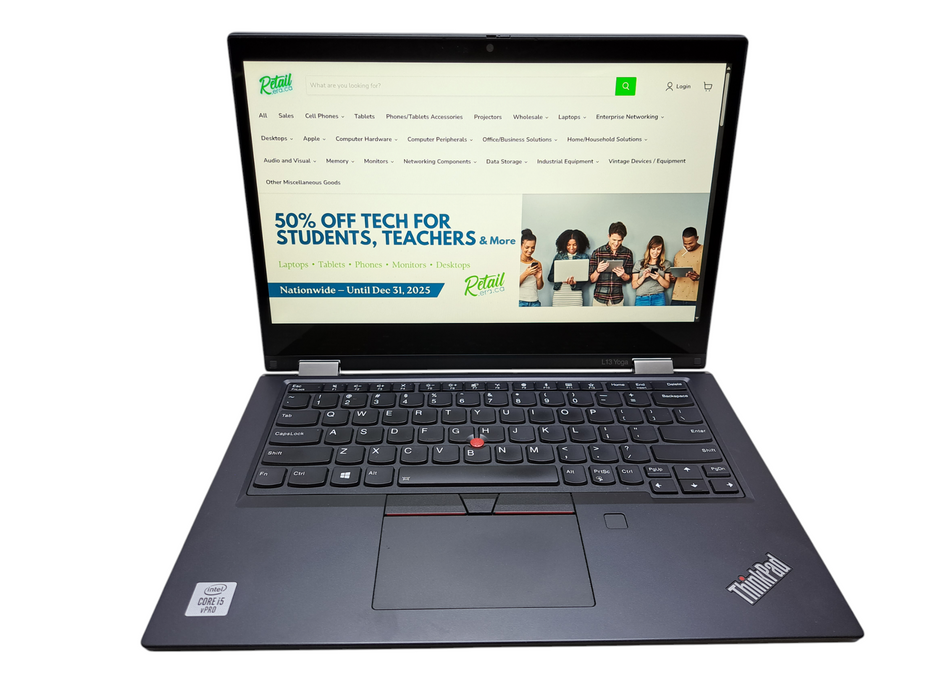 Lenovo ThinkPad L13 Yoga | Intel i5-10310U @1.70GHz, 16GB DDR4, 512GB NVMe  Lap200