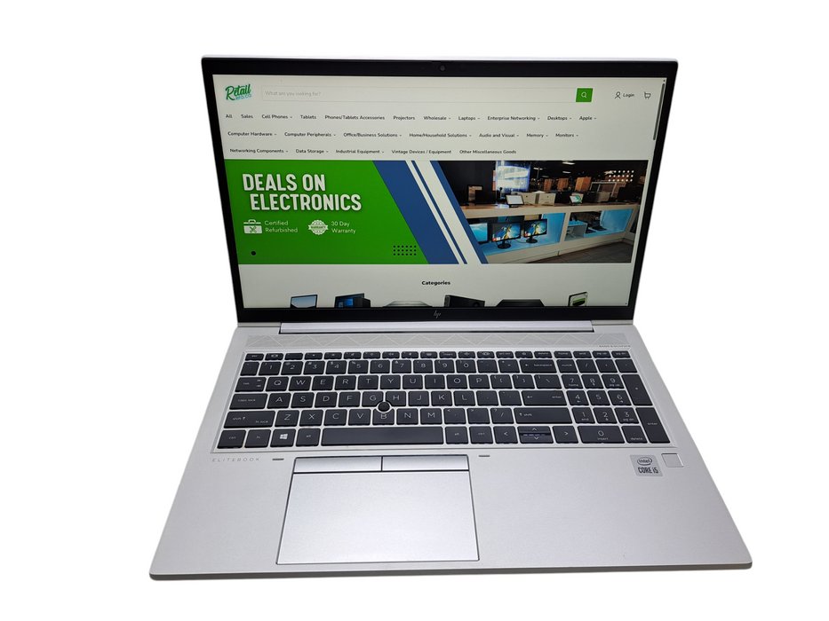 HP EliteBook 850 G7 | Intel Core i5-10210U @1.60GHz, 16GB DDR4, 256GB NVMe ) Lap200