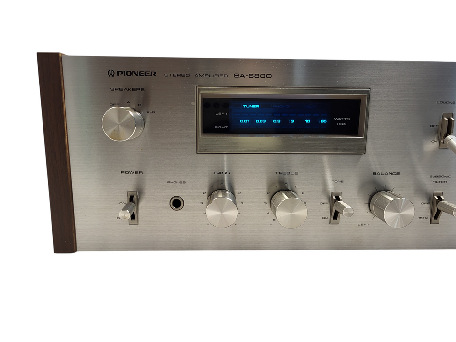 Vintage Pioneer SA-6800 Stereo Integrated Amplifier  $