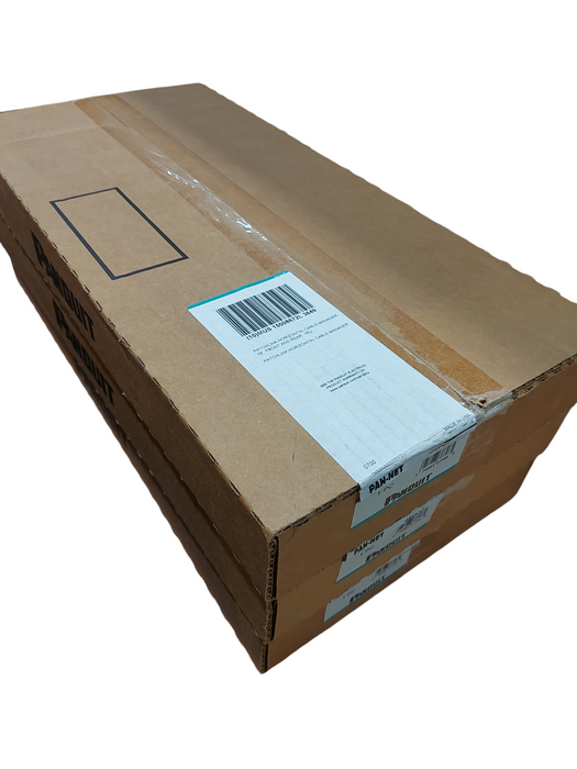 Lot 3x PANDUIT WMPFSE PATCHLINK HORIZONTAL CABLE MANAGER 19"