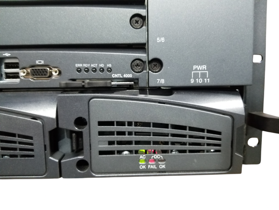 POLYCOM RMX 4000 RealPresence Collaboration Server w/Cards and PSUs *READ*