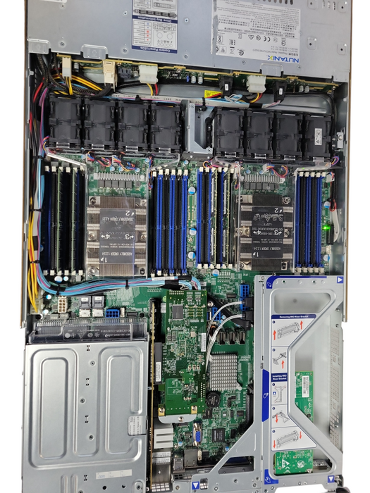 Nutanix/supermicro X11DPU-G6, 2x Xeon Gold 6140 2.30GHz, 64GB DDR4, 2x PSU _