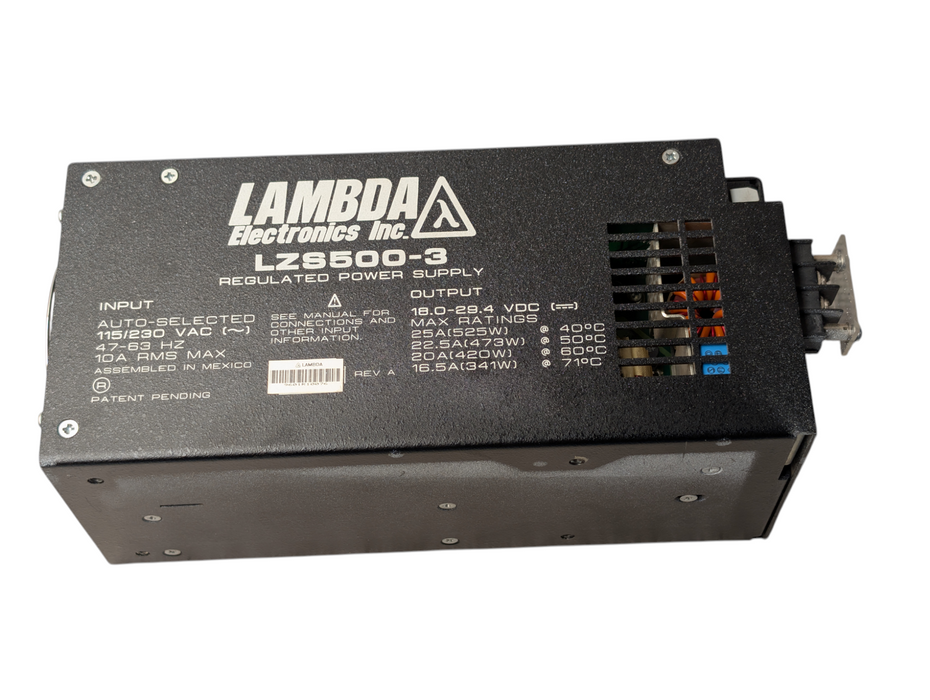 LAMBDA Electronics LZS-500-3 Regulated Power Supply -