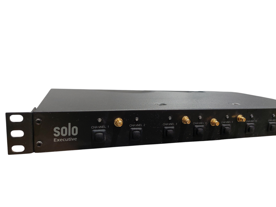 RevoLabs 8-Channel Wireless Mic Solo Executive Model: 01-Exerac-BLK-BFS  =