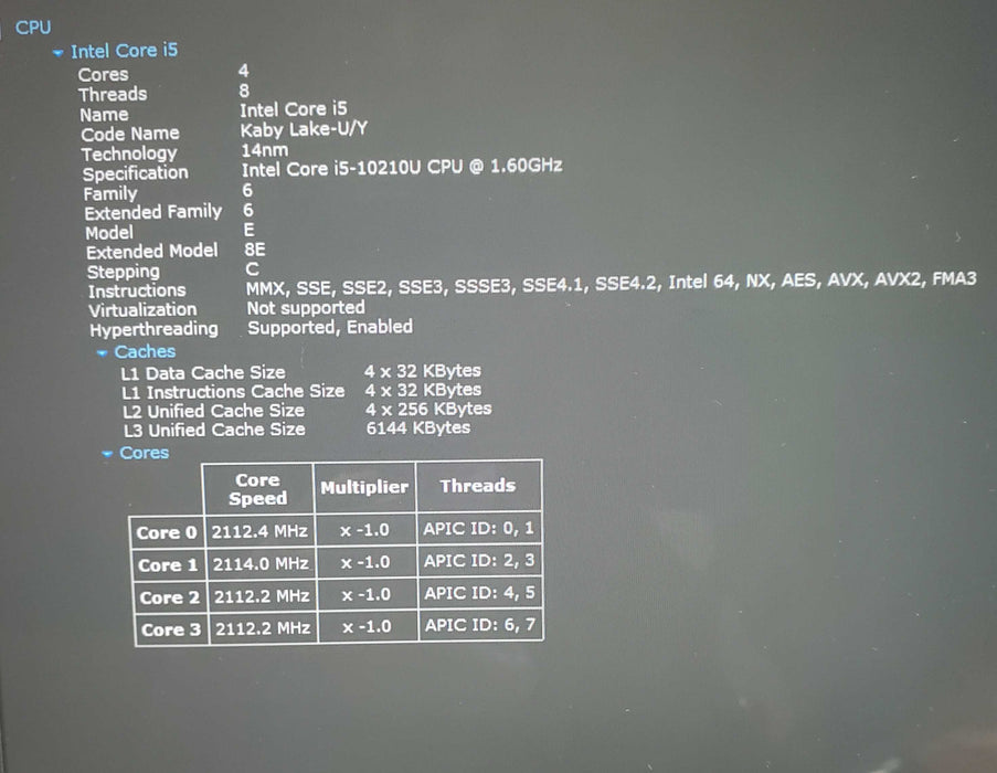 Dell Latitude 5310 2-in-1 TOUCH Core i5-10210U@1.60GHz 16GB RAM 256GB SSD  Lap200