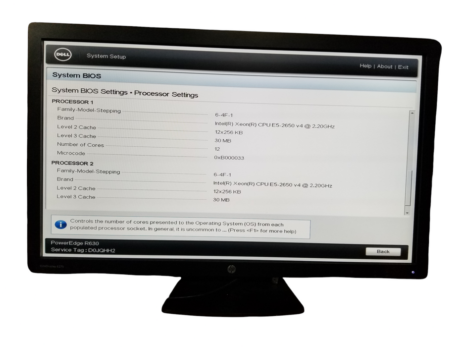 Dell PowerEdge R530 2x Xeon E5-2650 v4 512GB DDR4 2x750W PSU NoRaid -No HDD