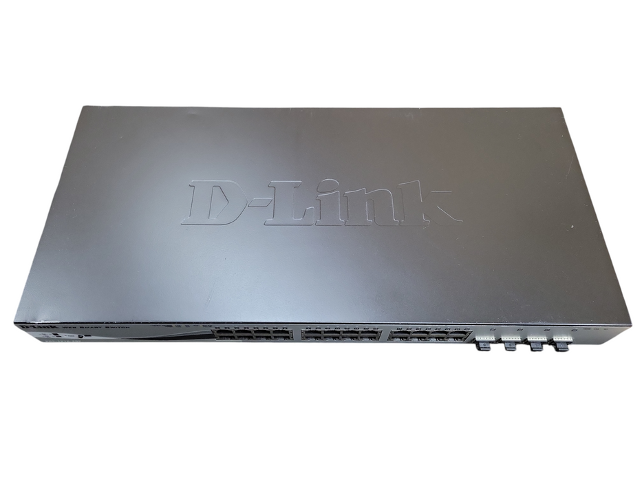 D-Link DGS-1210-28P, 28-Port Gigabit PoE 4x SFP Web Smart Switch !