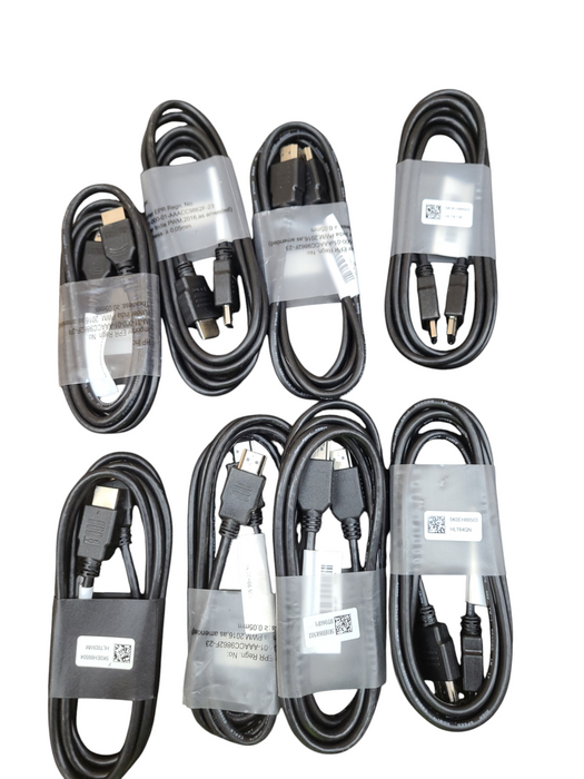 Lot 8x Hdmi Cables Q