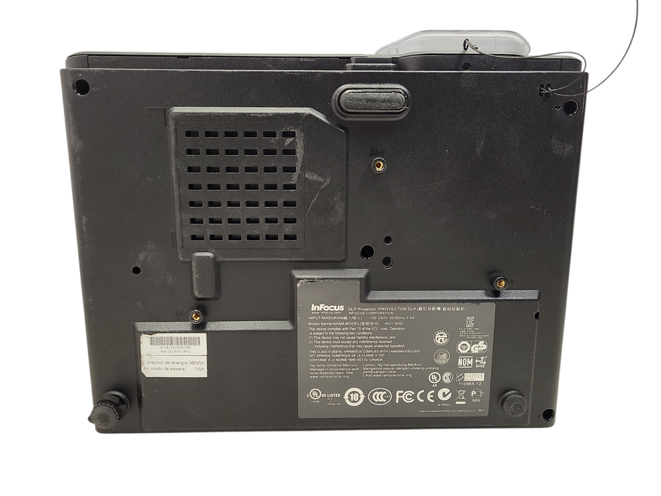 InFocus IN3118HD Projector Beamer HD DLP 3600 Lumens - 127 HOURS $