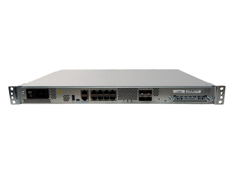 Cisco FirePower FPR-1140 V01 8-Port Gigabit 4x SFP Firewall w/ FPR1K-SSD200