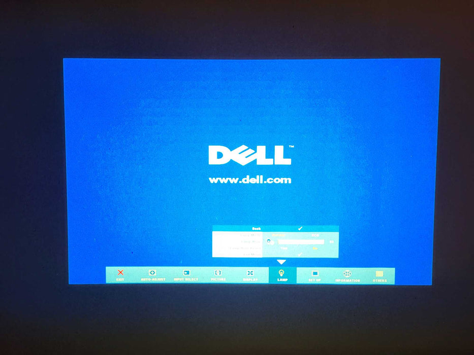 Dell 4310WX DLP Projector - 93 Lamp hours No remote $