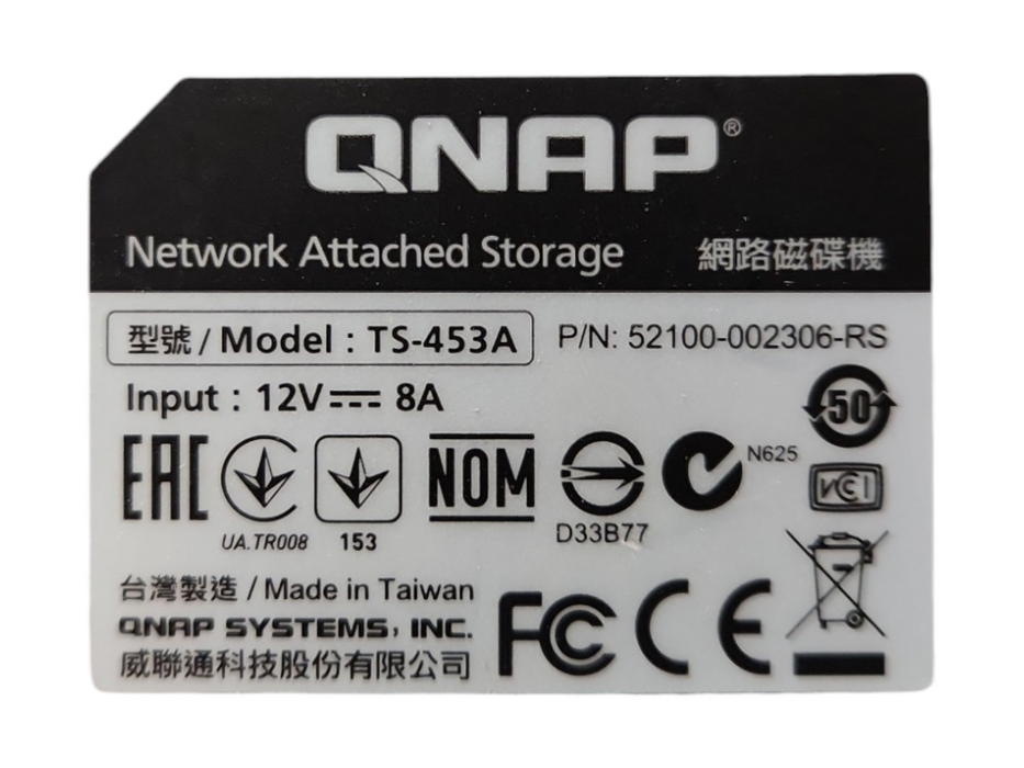 QNAP TS-453A 4-Bay NAS, Celeron N3150 1.60GHz, 4GB RAM w/ 4x1TB HDDs