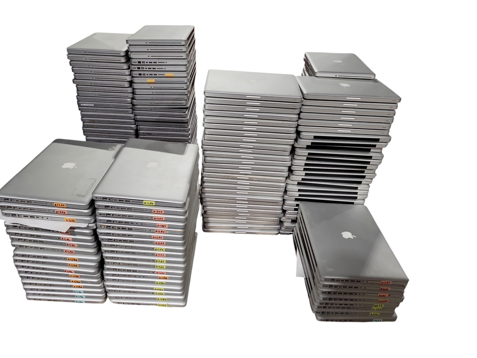 Lot 194x assorted MacBook Pro 2010-2012 | iSeries/C2D | AS-IS | Untested