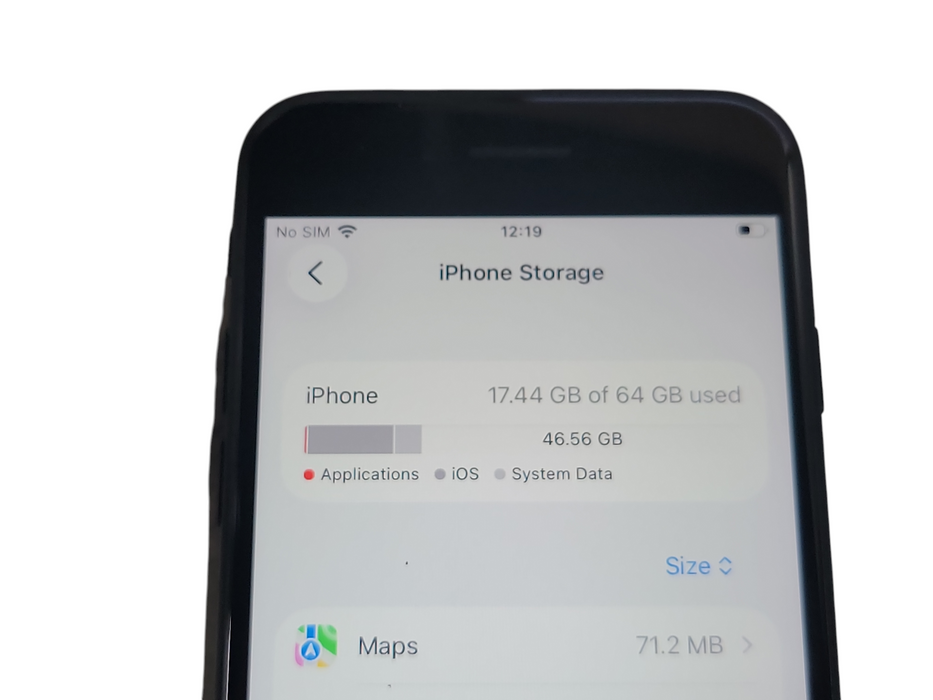 Apple iPhone SE 2 - 64GB - Space Gray [A2275] (
